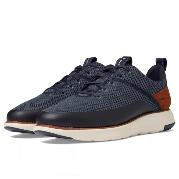Cole Haan Other - Cole Haan Mens ZeroGrand 360 Grand Atlantic Lace Up Sneakers Shoes SZ 12M